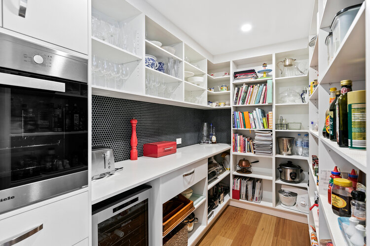 Kitchen storage area
